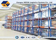 Selective Heavy Duty Shuttle Metal Pallet Racks Remote Controlled For Frozen Meat Storage