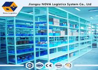 Multi Layer Medium Duty Shelving Systems Warehouse Storage With Steel Panel