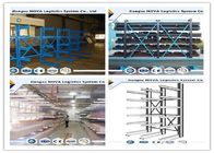 Cold Rolling Steel Cantilever Storage Racks System For Particular Business / Product Line