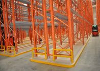 Warehousing Racking System , Steel Racks Convenient Pick Up Cargos