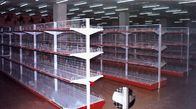 Adjustable Rivet Boltless Steel Shelving For Supermarket Easy Assembly