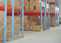 Warehouse 4 tier Heavy Duty Blue Uprights 24 X 144 Pallet Racking