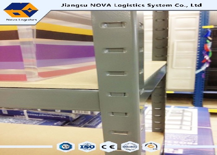 Multi Level Rivet Boltless Shelving Storage Systems For Industrial / Commercial Use