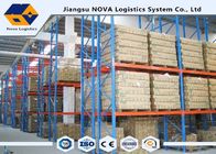 High Capacity Storage Pallet Warehouse Racking Metal Display With Frame Barrier