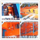 Metal Push Back Industrial Racking Systems ISO9001