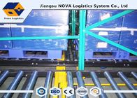 Easy Assembly Gravity Pallet Racking Space Saving With Roller Track Movement