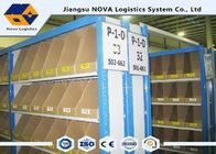 Custom Size Industrial Medium Duty Shelving With High Strength Closed Steel Panel