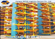 Outdoor Cantilever Storage Racks Flexible Assembly For Lumber / Carpet Rolls