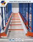 Selective Heavy Duty Shuttle Pallet Racking Remote Controlled For Cold Warehouse Storage