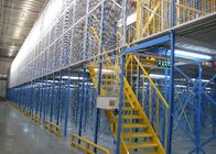High Space Utilization Mezzanine Industrial Storage Racks Work Platform