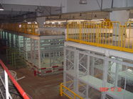 Multi Tier Racking System Multilayer Shelf Racks With Staircase / Railing