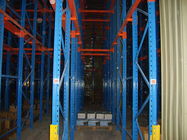 Q235 / 345 Warehouse Storage Drive In Pallet Racking Drive Through Racks For Cold Room