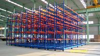 Electrical Mobile Racking Automated Warehouse System With Rail Steel Q235 Material