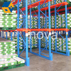 Galvanized Steel Drive Through Pallet Racking for Homogeneous Products