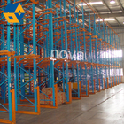 Galvanized Steel Drive Through Pallet Racking for Homogeneous Products