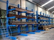 Warehouse Storage Structural Galvanized Rolled Cantilever Racking Double Side