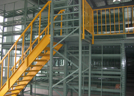 Warehouse Steel Structure Loft Rack Multi Level Stairs Deck Mezzanine Floor