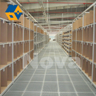 Multi Level Storage Mezzanine Steel Racking System Galvanized Flooring Grating