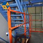 Warehouse Storage Platform Metal Mezzanine Floor Blue Multi Tier Heavy Duty