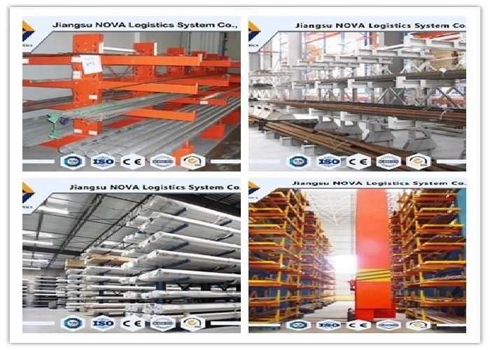 Cold Roll Standing Rack Cold Rolling Steel Cantilever Storage Racks System For Particular ...