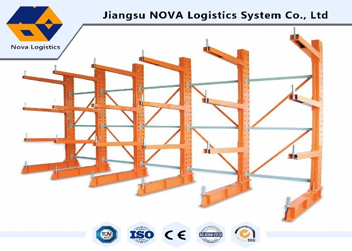 Heavy Duty Cantilever Storage Racks 200 - 1000 Kg Per Arm For Building Materials