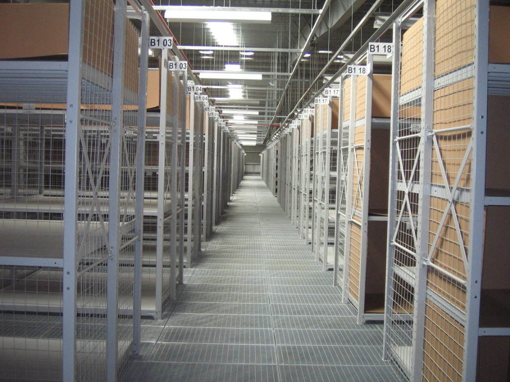 Warehouse Multi Tier Mezzanine Rack Pallet Racking Mezzanine Floors