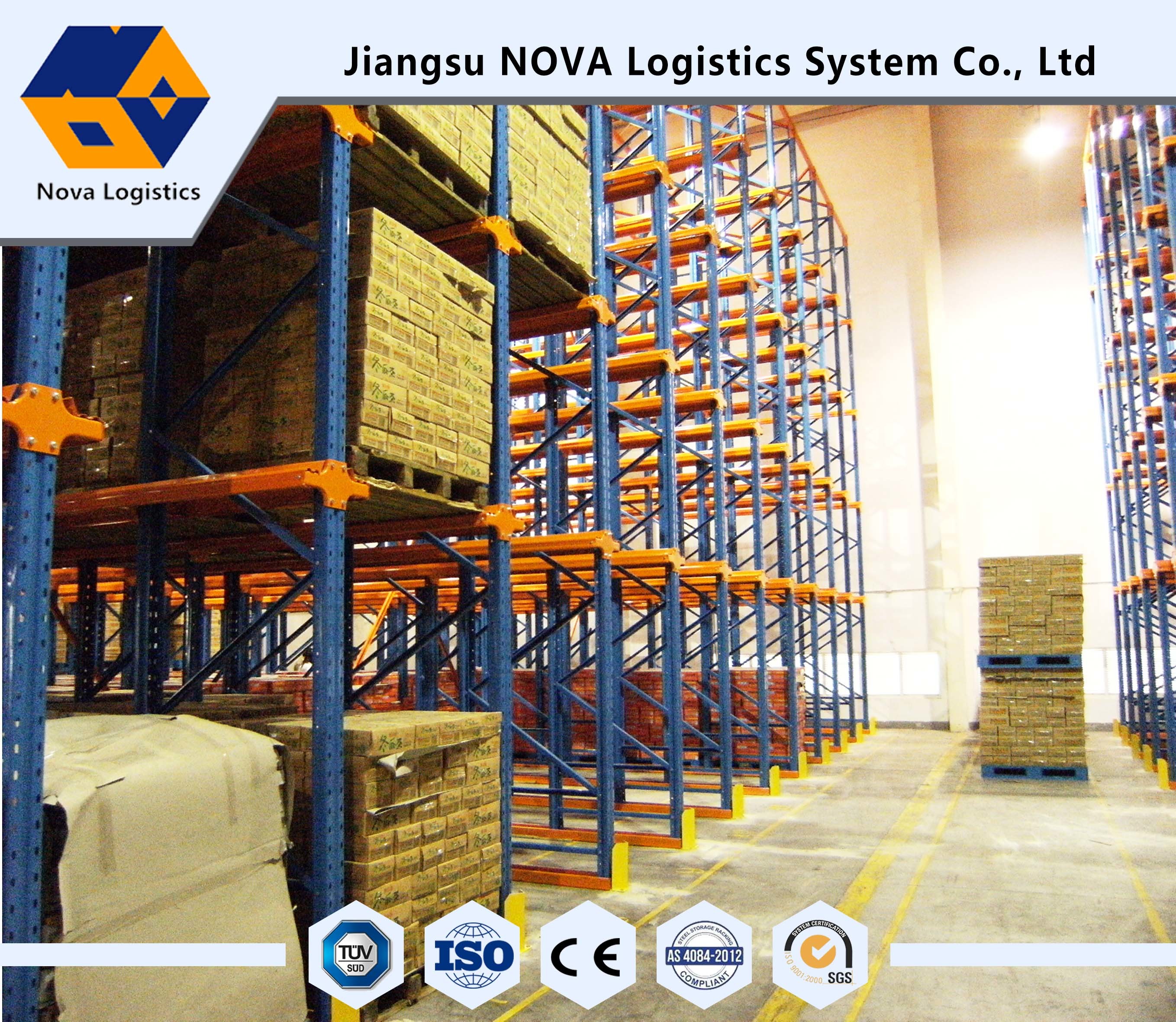 Double Sided Cantilever Warehouse Racks High Customized Supply Chain Length