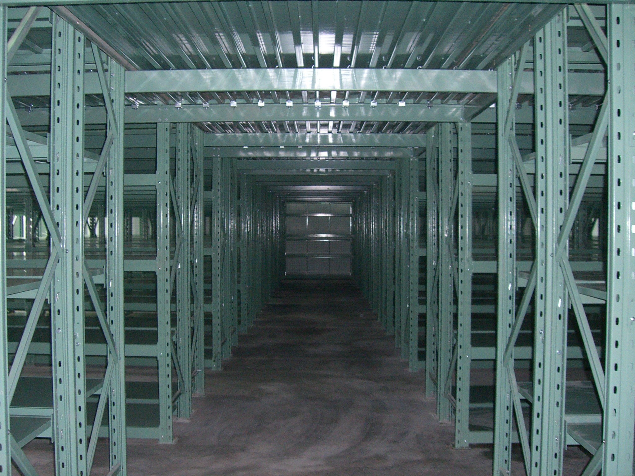 Q235B 2-3 Layer Multi Tier Mezzanine Rack Warehouse Mezzanine