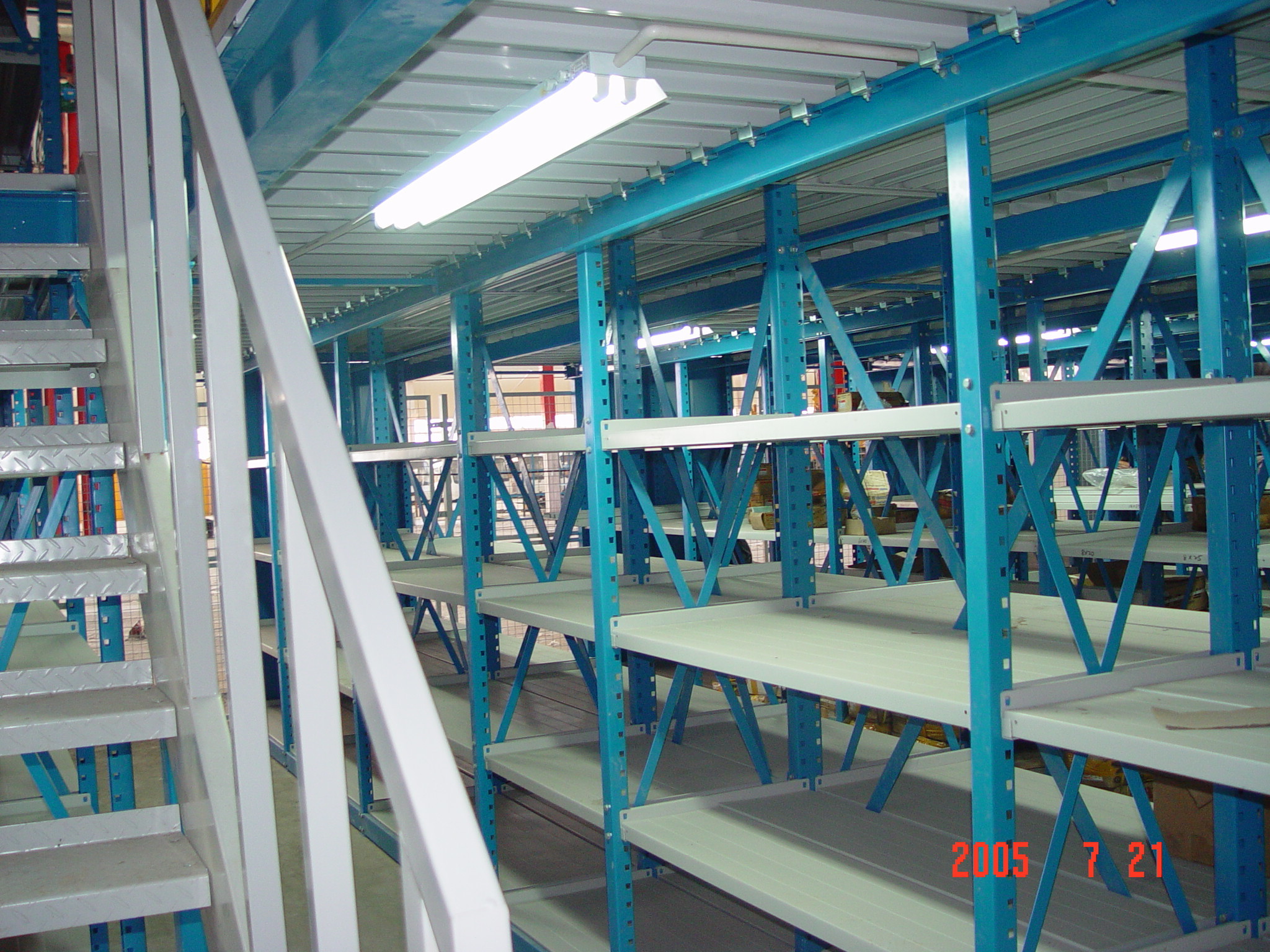 Power Coating Multi Tier Racking System Multilayer Racks With CE&amp;ISO Guarantee
