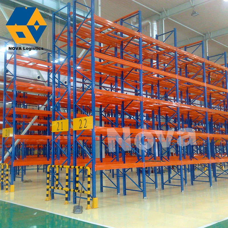 Industry Cold Room Heavy Duty Pallet Racking Automatic Q235 Steel Galvanized