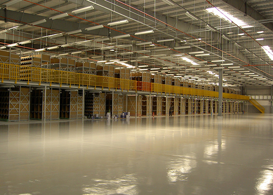 Efficient Steel Multi Floor Storage Rack With Powder Coating Compact Design