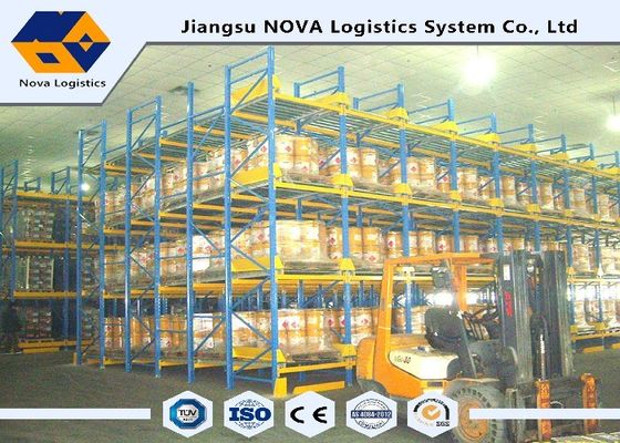 Box Racking Feed Gravity Fed Carton Live Storage Racking , Gravity Fed Racking Systems ...