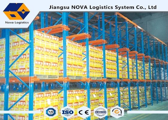 Single Entry Selective Pallet Racking With Single / Double Stacked Pallets