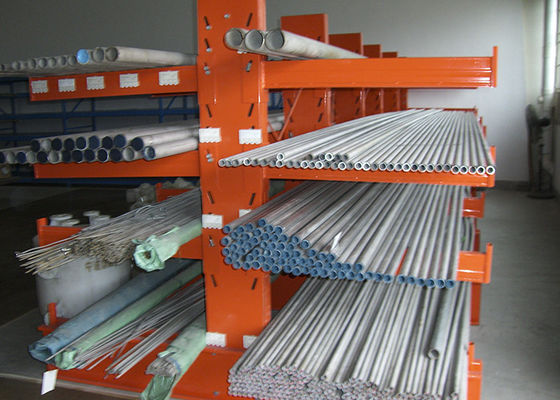 Offset Beam Levels Racking System 3 Arm Levels Heavy Duty Upright Cantilever Beam Racks Adjustable for ...